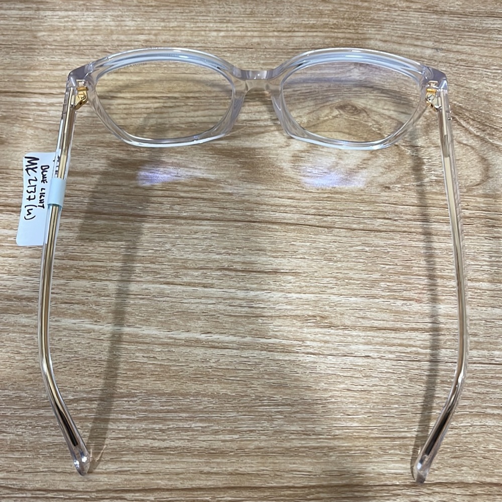 MICHAEL KORS MK2137U 3006SB Clear Transparent Square 57 mm Women's Sunglasses - Picture 7 of 7